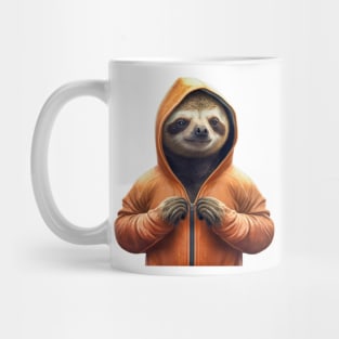 Sloth in a tracksuit Mug